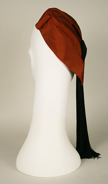 Cap, Charles James (American, born Great Britain, 1906–1978), silk, American