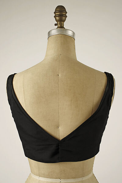 Brassiere, Charles James (American, born Great Britain, 1906–1978), silk, American