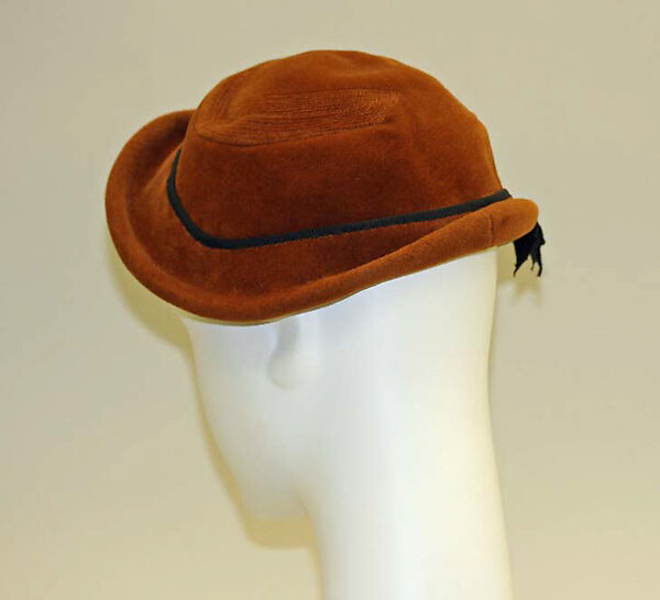 Hat, Jacques Fath (French, 1912–1954), fur, French