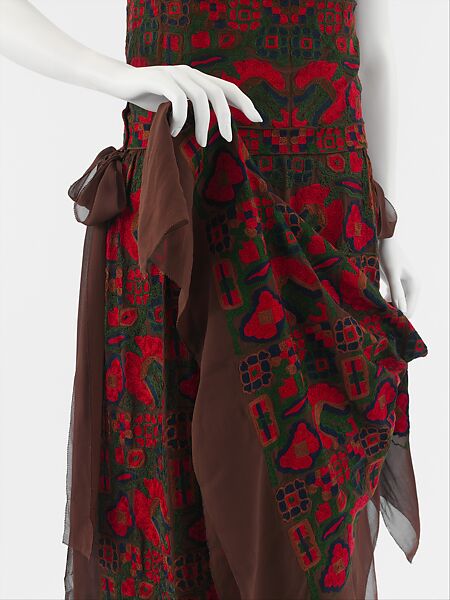 Ensemble, House of Chanel (French, founded 1910), a,b) silk, French