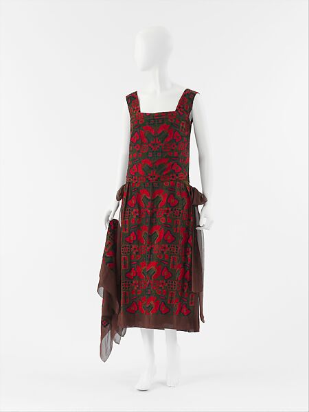 Ensemble, House of Chanel (French, founded 1910), a,b) silk, French