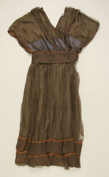 Dress, Liberty &amp; Co. (British, founded London, 1875), silk, British