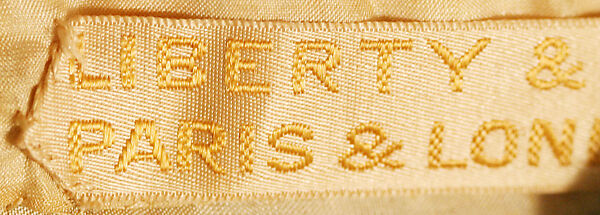 Dress, Liberty &amp; Co. (British, founded London, 1875), silk, British