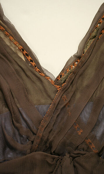 Dress, Liberty &amp; Co. (British, founded London, 1875), silk, British