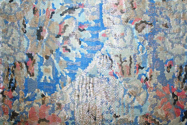 Shawl, Liberty &amp; Co. (British, founded London, 1875), silk, metal, British