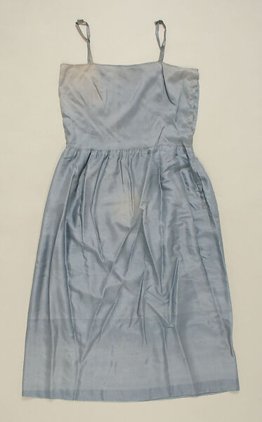 Robe de Style, House of Lanvin (French, founded 1889), cotton, metal, silk, French