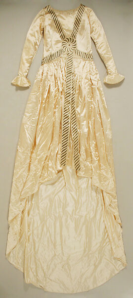 Wedding dress, House of Lanvin (French, founded 1889), silk, French 
