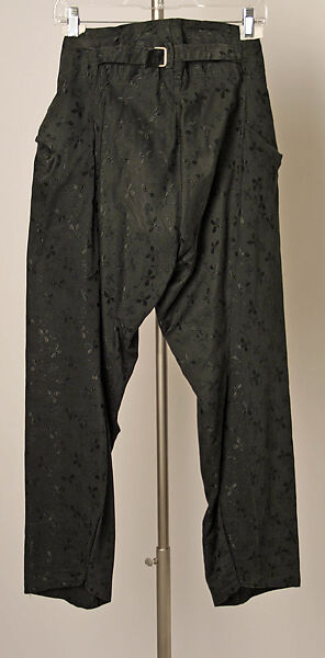 Trousers, Vivienne Westwood (British, 1941–2022), cotton, British