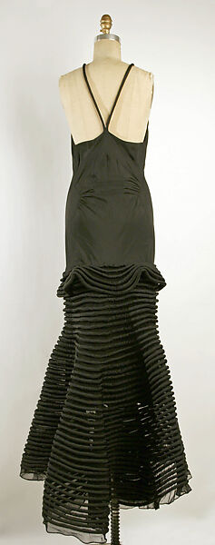 "Les Ondes", House of Lanvin (French, founded 1889), silk, cotton, French