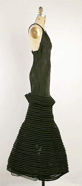 "Les Ondes", House of Lanvin (French, founded 1889), silk, cotton, French