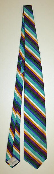 Necktie, House of Lanvin (French, founded 1889), silk, French 