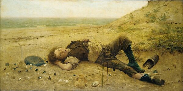 Castles in Spain (Chateaux en Espagne), Alexander Harrison (1853–1930), Oil on canvas, American