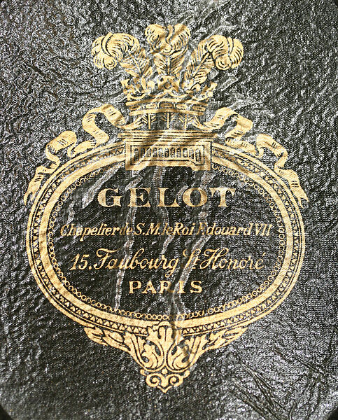 Fedora, Gelot (French), wool, silk, French