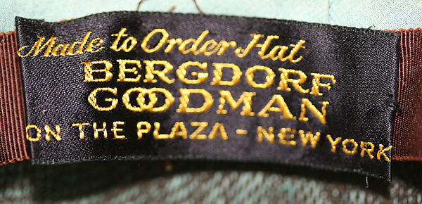 Hat, Halston (American, Des Moines, Iowa 1932–1990 San Francisco, California), silk, American