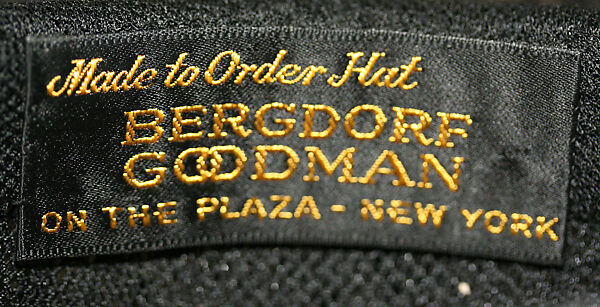 Hat, Halston (American, Des Moines, Iowa 1932–1990 San Francisco, California), synthetic fiber, plastic, American