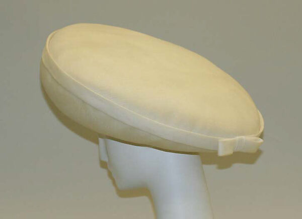 Hat, Halston (American, Des Moines, Iowa 1932–1990 San Francisco, California), cotton, American 