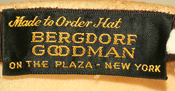 Hat, Halston (American, Des Moines, Iowa 1932–1990 San Francisco, California), cashmere, American