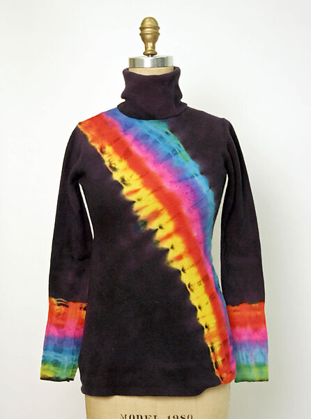 Celine tie dye turtleneck best sale