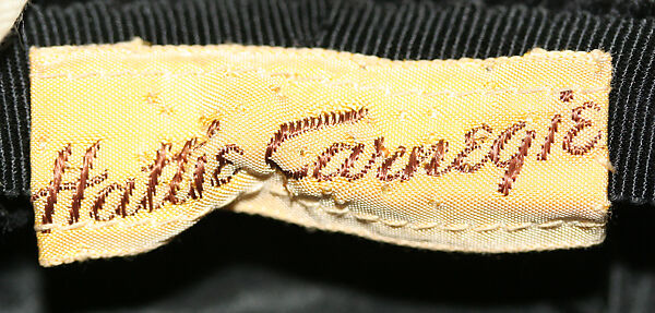 Cocktail hat, Hattie Carnegie, Inc. (American, 1918–1965), silk, American
