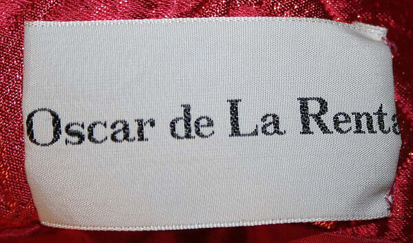 Evening ensemble, Oscar de la Renta, LLC. (American, founded 1965), silk, fur, American