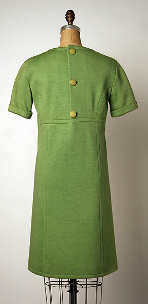 Dress, André Courrèges (French, Pau 1923–2016 Neuilly-sur-Seine), wool, French