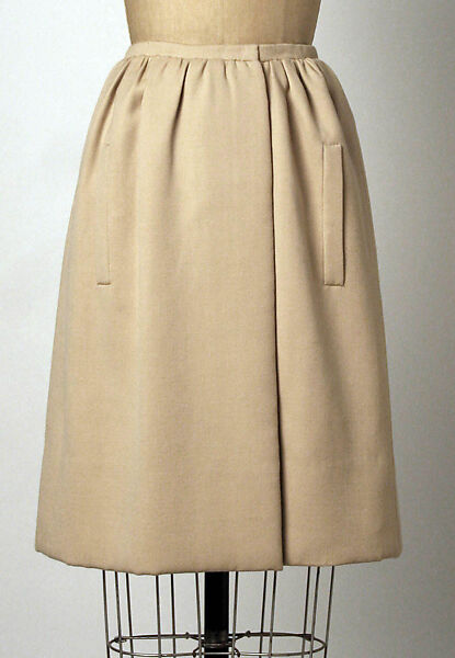 Dress, André Courrèges (French, Pau 1923–2016 Neuilly-sur-Seine), wool, French