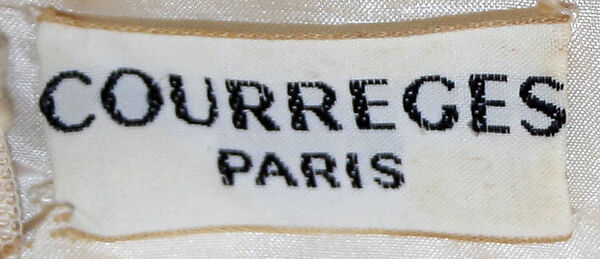 Evening dress, André Courrèges (French, Pau 1923–2016 Neuilly-sur-Seine), silk, wool, French