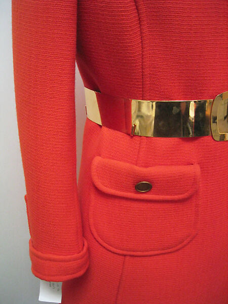 Ensemble, André Courrèges (French, Pau 1923–2016 Neuilly-sur-Seine), wool, metal, French