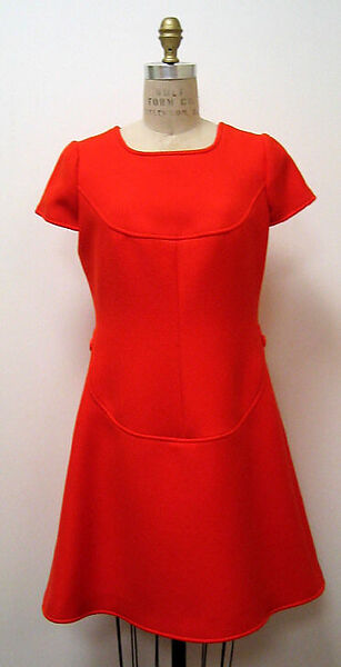 Ensemble, André Courrèges (French, Pau 1923–2016 Neuilly-sur-Seine), wool, metal, French