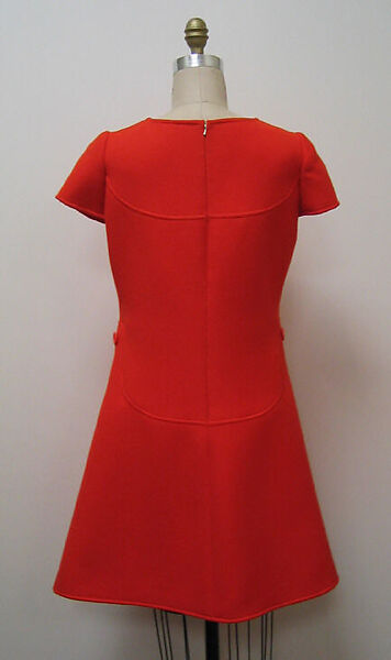 Ensemble, André Courrèges (French, Pau 1923–2016 Neuilly-sur-Seine), wool, metal, French