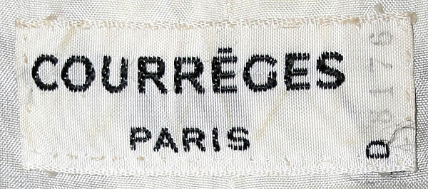 Jumper, André Courrèges (French, Pau 1923–2016 Neuilly-sur-Seine), wool, plastic (polyurethane), French