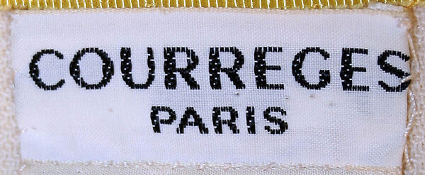 Ensemble, André Courrèges (French, Pau 1923–2016 Neuilly-sur-Seine), wool, French