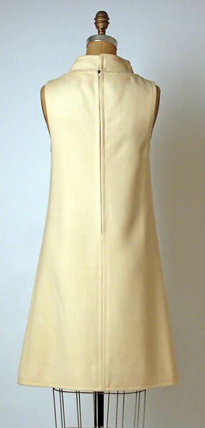 Dress, André Courrèges (French, Pau 1923–2016 Neuilly-sur-Seine), wool, nylon, French