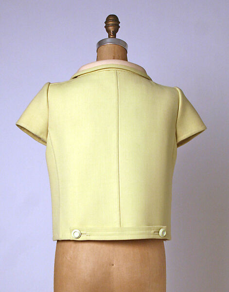 Jacket, André Courrèges (French, Pau 1923–2016 Neuilly-sur-Seine), wool, French