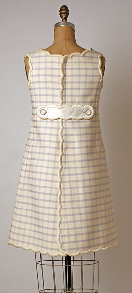 Ensemble, André Courrèges (French, Pau 1923–2016 Neuilly-sur-Seine), wool, cotton, French