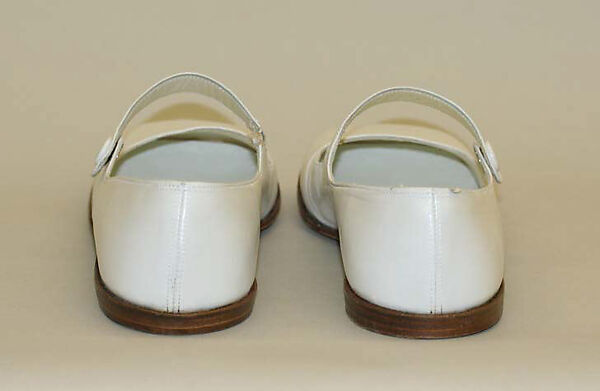 Shoes, André Courrèges (French, Pau 1923–2016 Neuilly-sur-Seine), leather, French