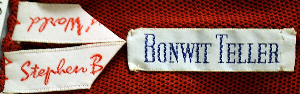 Ensemble, Stephen Burrows (American, born 1943), cotton, synthetic fiber, American