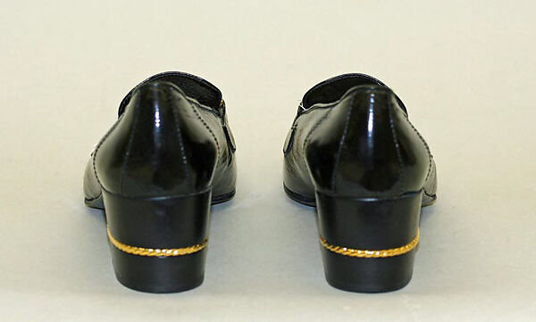 Shoes, Gucci (Italian, founded 1921), leather, plastic (vinyl), metal, Italian