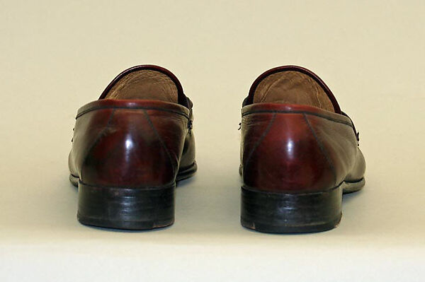 Loafers, Gucci (Italian, founded 1921), leather, metal, Italian