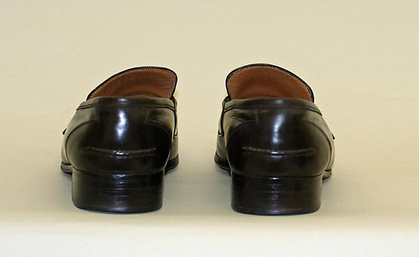 Loafers, Gucci (Italian, founded 1921), leather, metal, wool, Italian