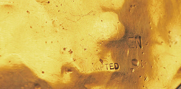 Belt, Mary McFadden (American, born New York 1938–2024 Southampton, New York), brass, silk, American