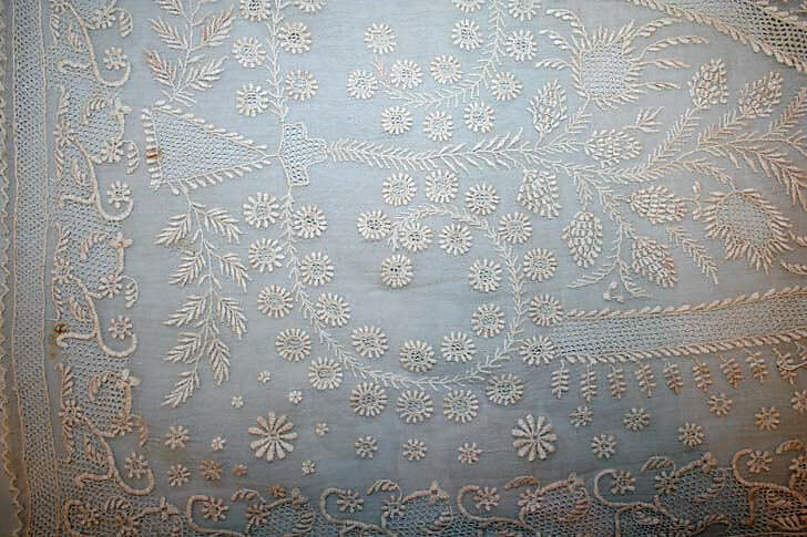 Shawl, cotton, probably American