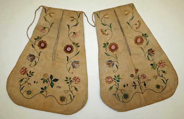 18th Century Coloured Basic Pockets Tied at Waist Lady's