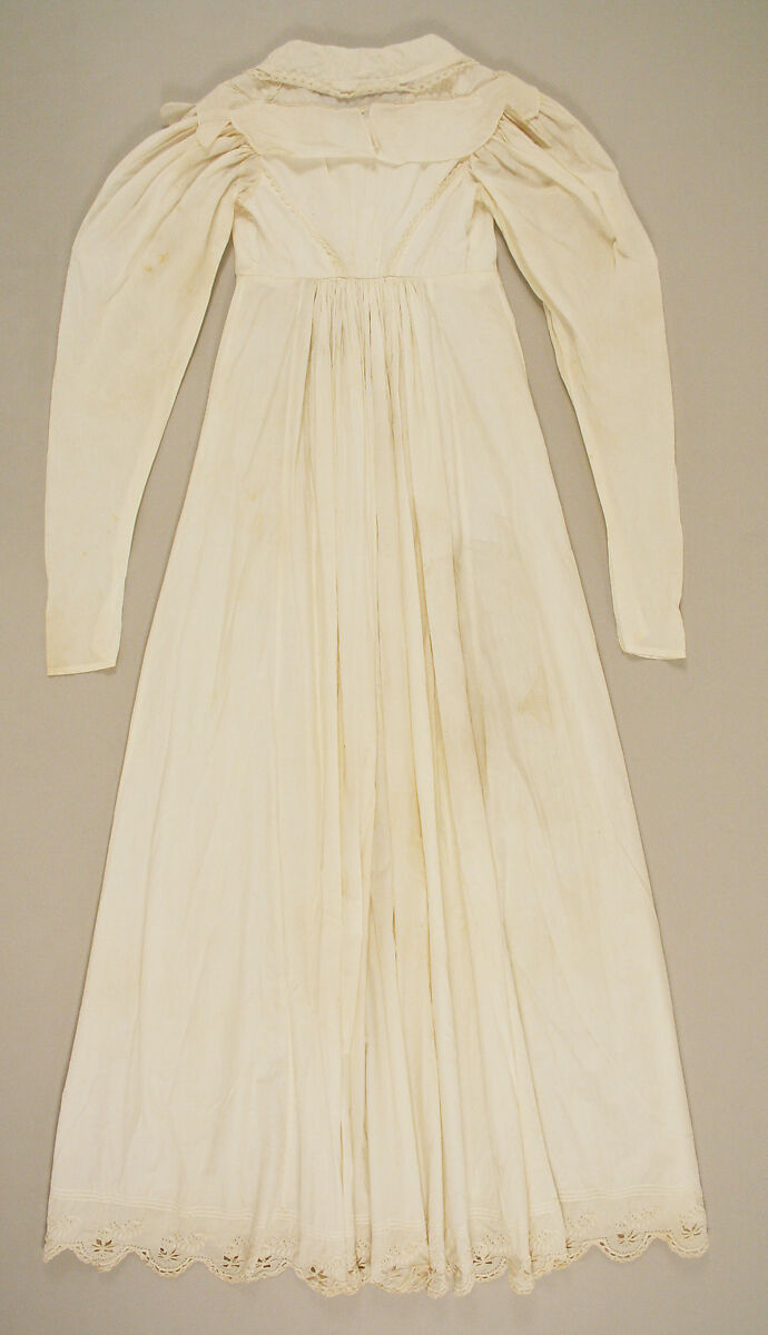 Peignoir, cotton, American