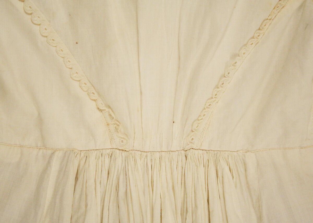 Peignoir, cotton, American