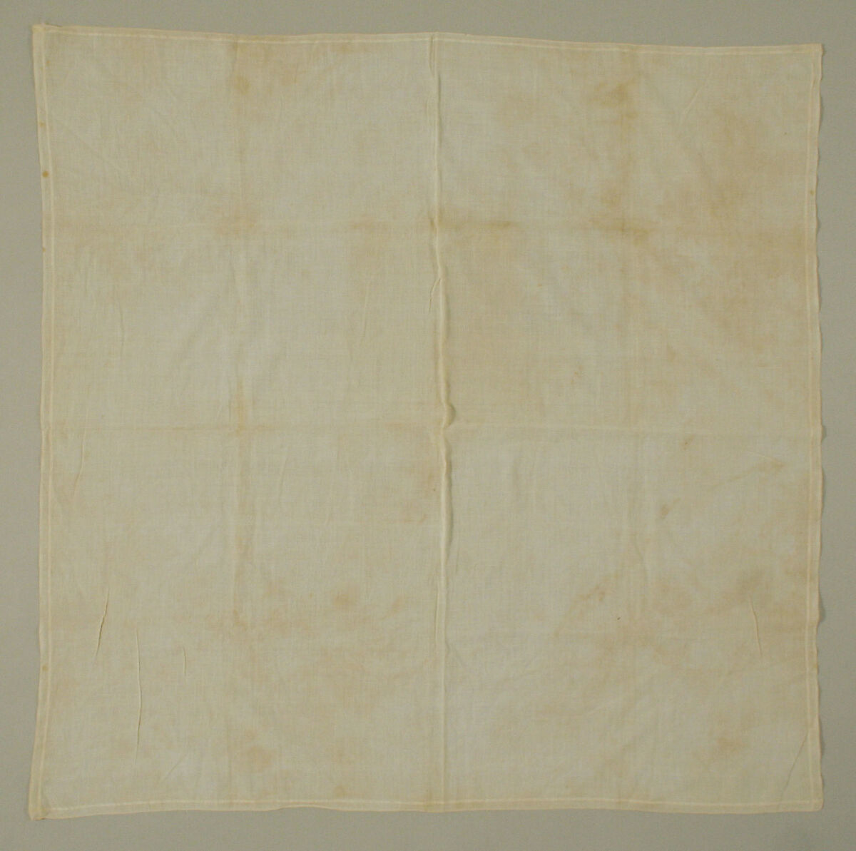 Fichu, cotton, probably American 