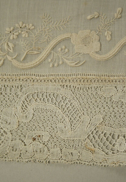Handkerchief, linen, Belgian