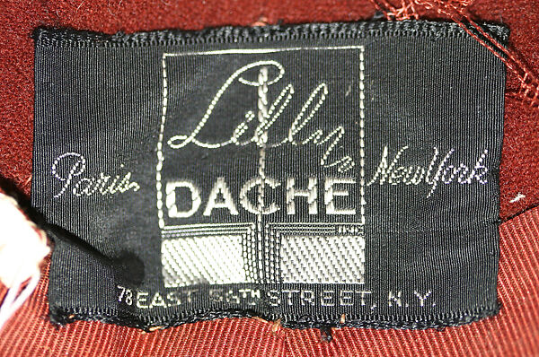 Ensemble, (a, b) Valentina (American, born Kyiv 1899–1989), wool, American