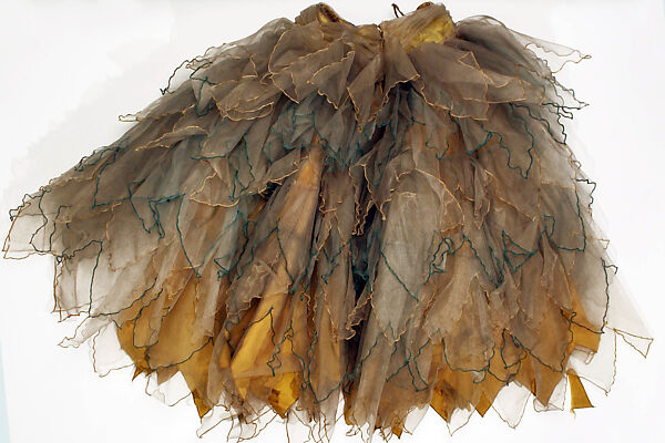 Costume, Erté (Romain de Tirtoff) (French (born Russia), St. Petersburg 1892–1990 Paris), nylon, plastic, cotton, French