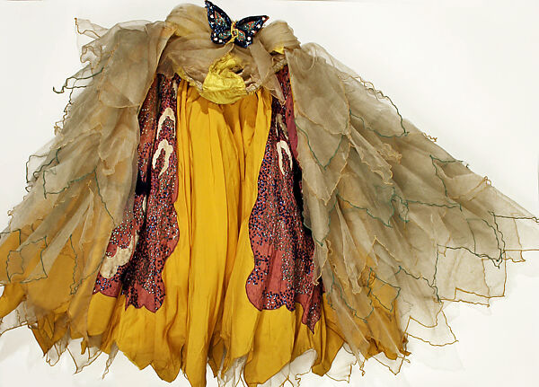Costume, Erté (Romain de Tirtoff) (French (born Russia), St. Petersburg 1892–1990 Paris), nylon, plastic, cotton, French